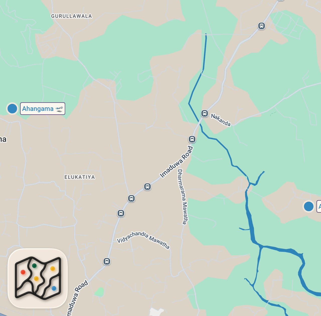 Map of 2 spots from The Dark Side Of Sri Lanka Nobody Talks About! (extremely disturbing) 🇱🇰