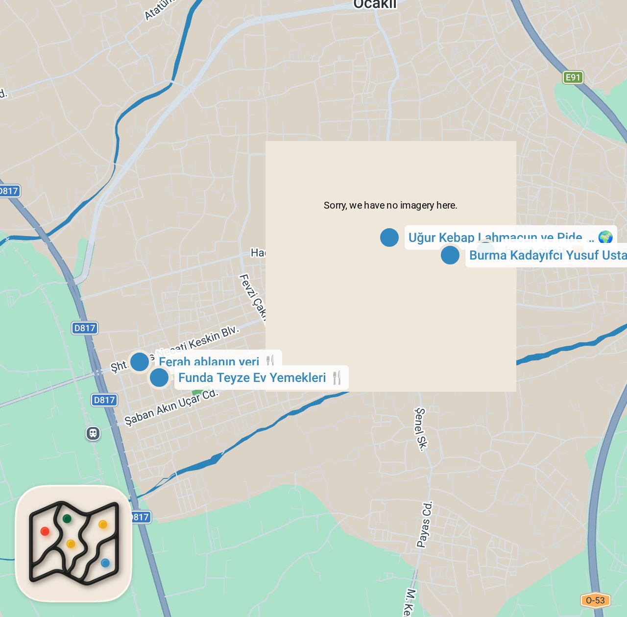 Map preview for DÖRTYOL’DA 1 GÜNDE NE YENİR!!!