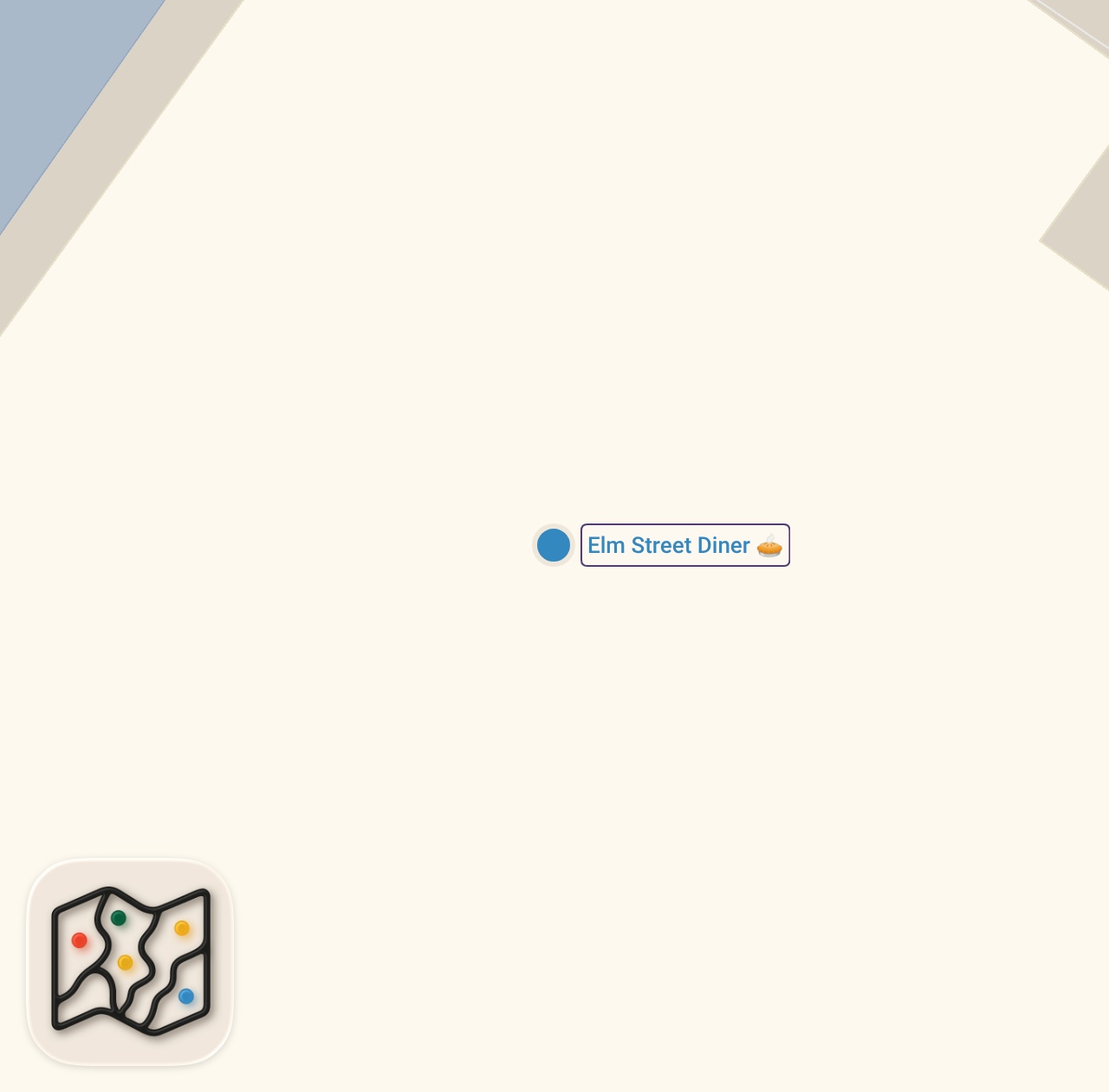 Map preview for Inside the WORLD’S CRAZIEST and MOST VIRAL DINER | Who's Hungry? | DEVOUR POWER