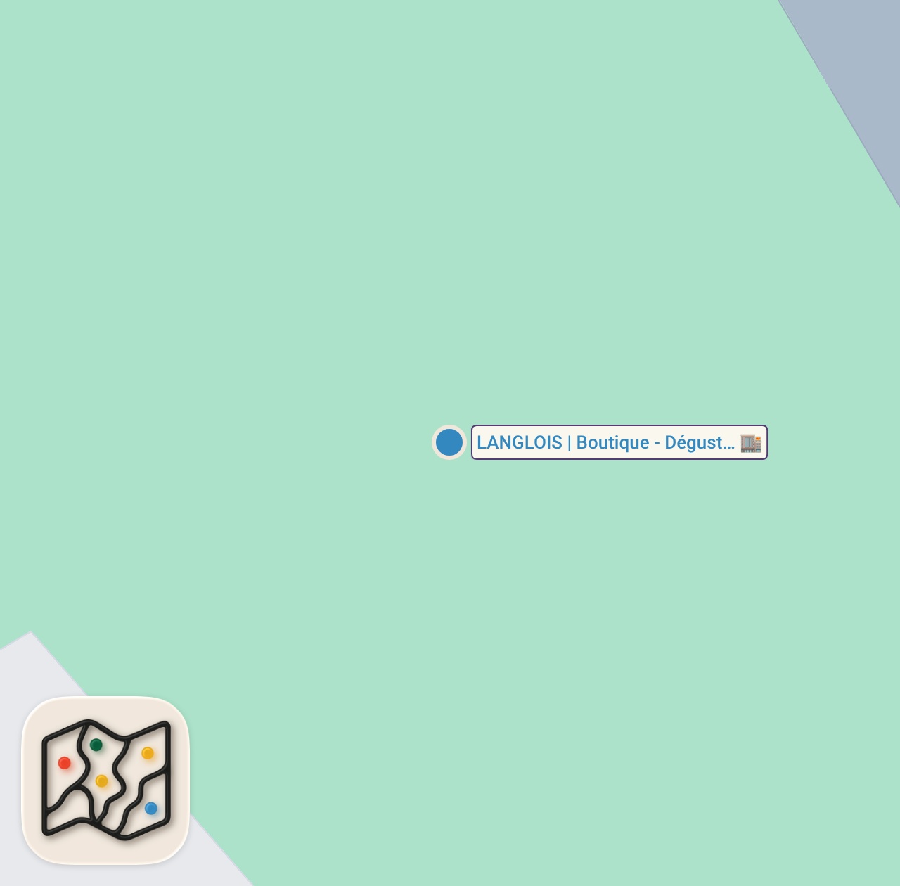 Map preview for RARE WINE TASTING IN THE FRENCH COUNTRYSIDE | FROM PARIS WITH LOVE PART TROIS