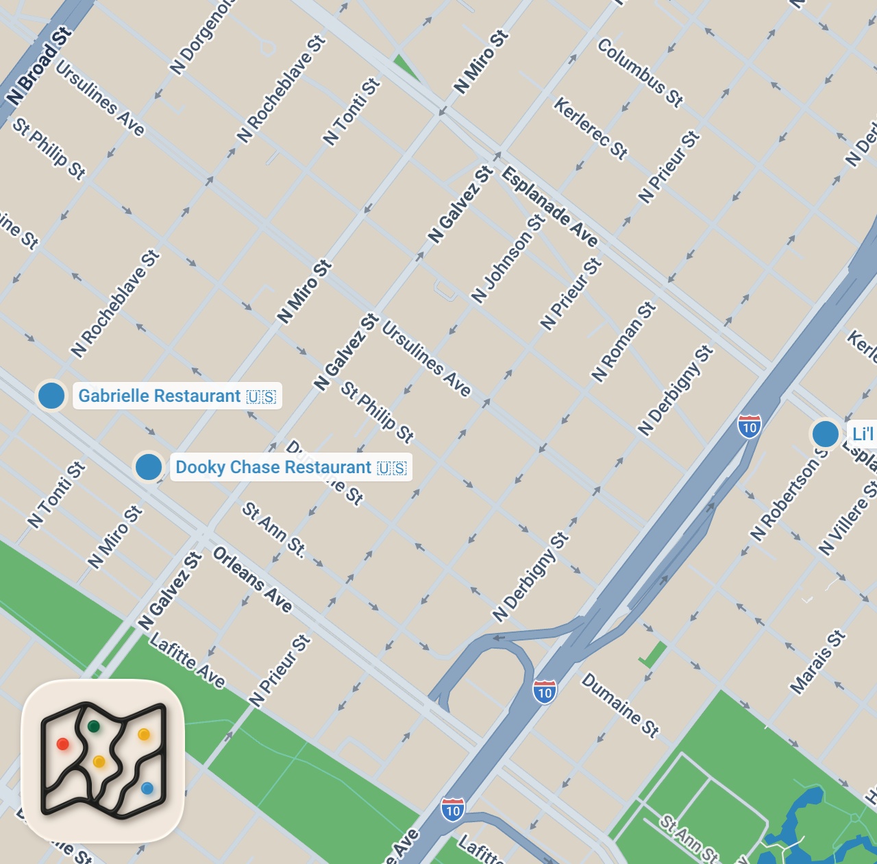 Map preview for Finding The Best Gumbo In New Orleans | Food Tours | Insider Food