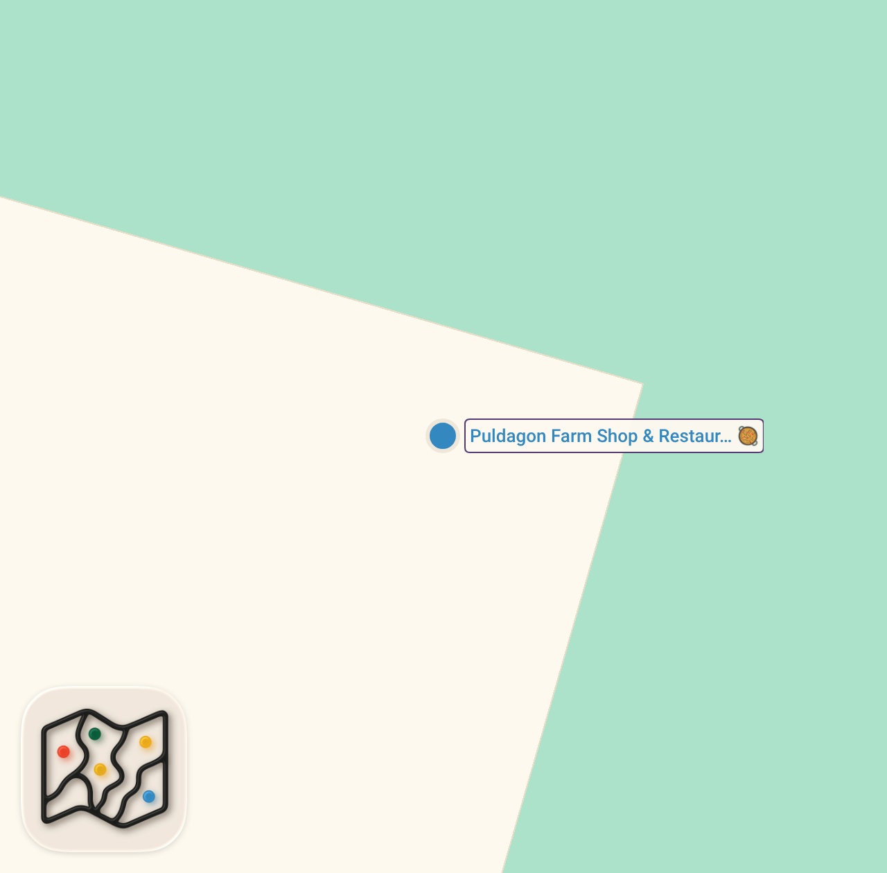 Map of 1 spots from Visiting the Most Remote Grocery Store #food
