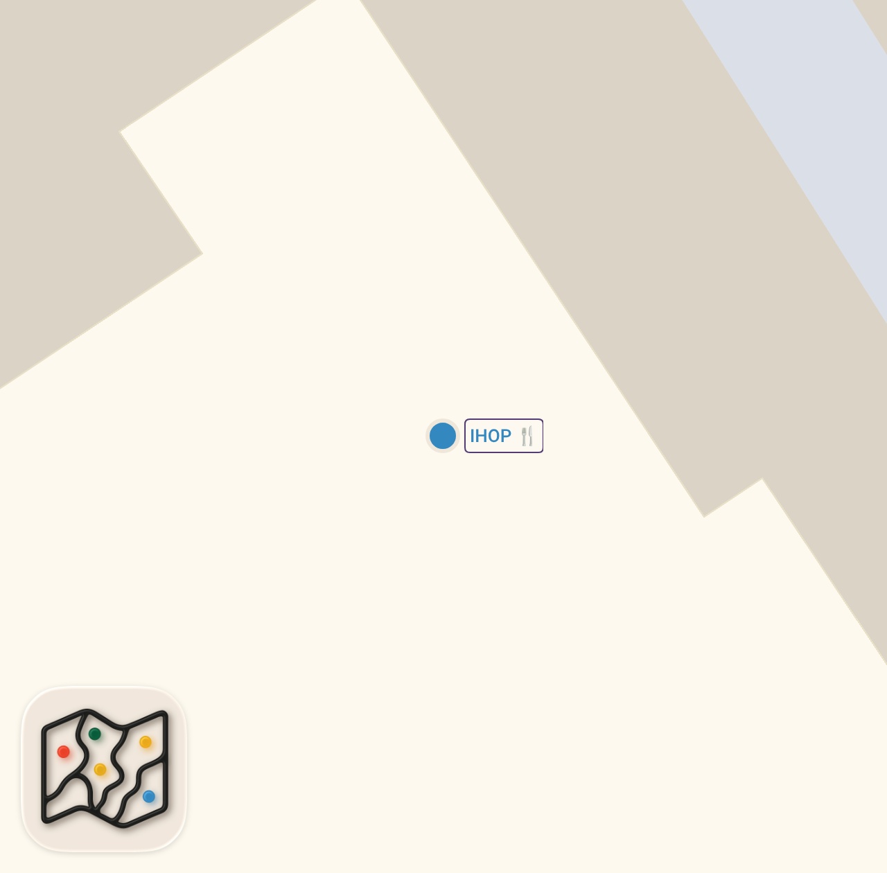 Map of 1 spots from Eating EVERY Item At Wonka Restaurant *iHop*