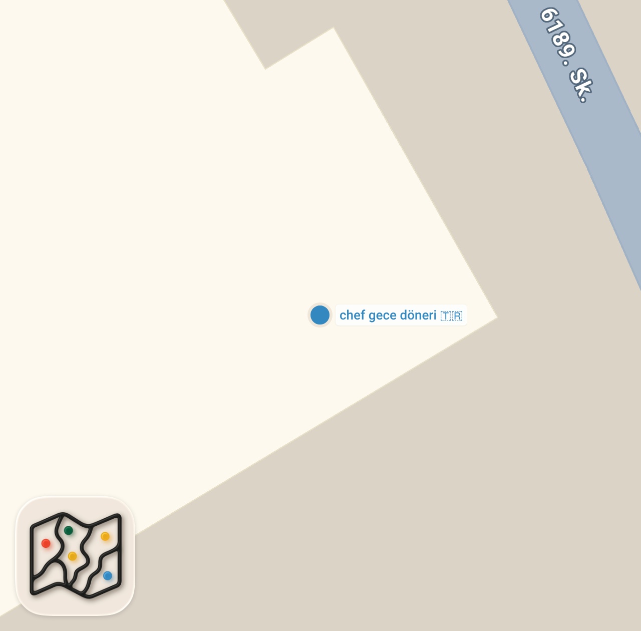 Map preview for İzmir’in Gece Dönercisi’nde Tüm Mezeler İkram ve İstediğin İçecek Bedava   chefgecedoneri reklam