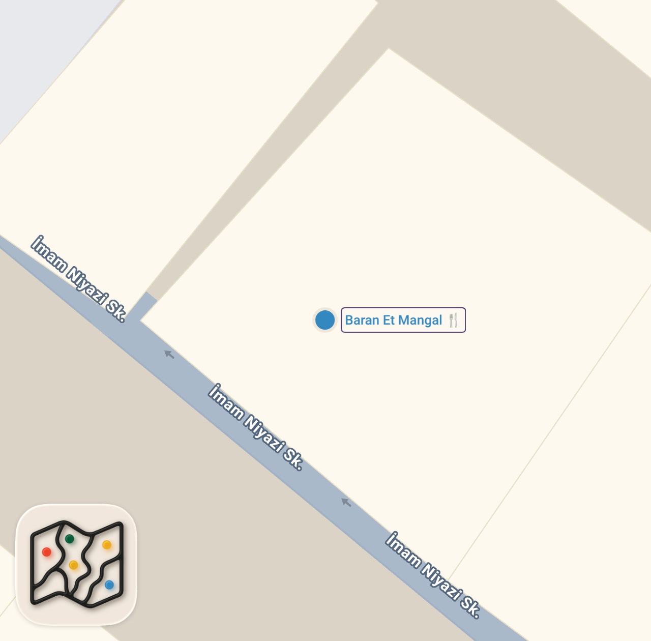 Map preview for KAPISINDA HEP SIRA VARDI ZORLA YER BULDUM | BARAN ET MANGAL