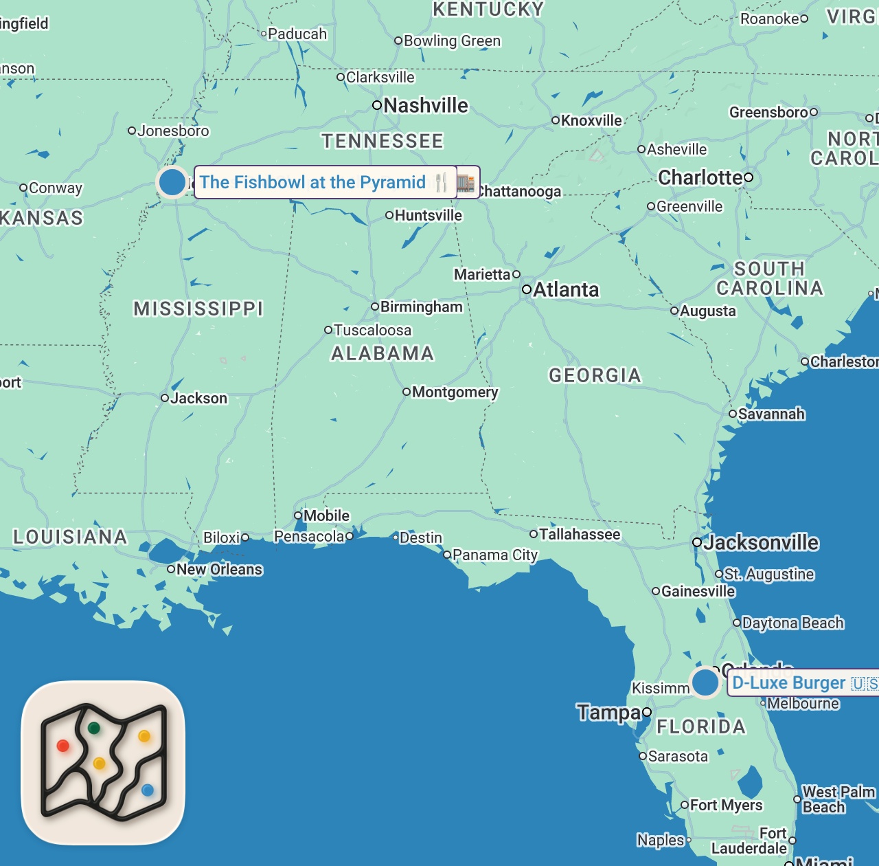 Map preview for Staying At The Worlds LARGEST Bass Pro Shop For 24 Hours...