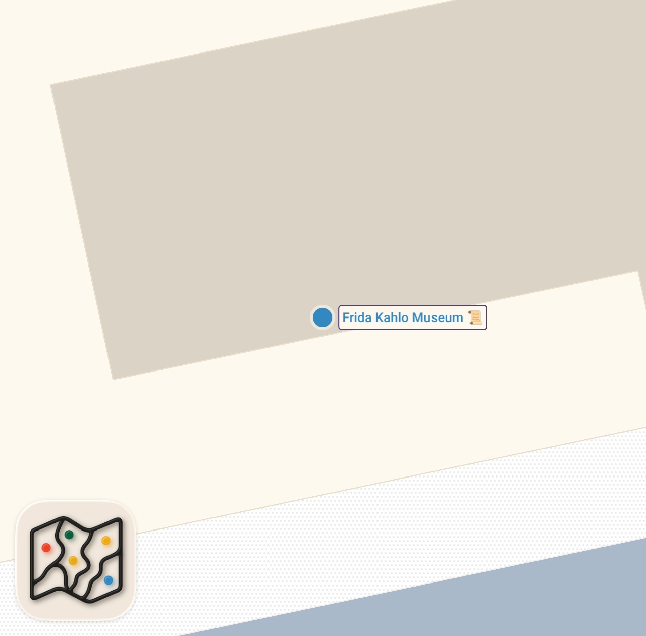 Map of 1 spots from TOP 10 Things to do in MEXICO CITY