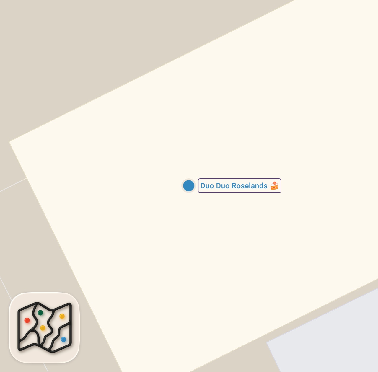 Map of 1 spots from Eating DEEP FRIED Ice Cream... (It Blew My Mind!)